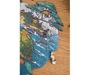 Деревянный пазл Черепаха - WOOD MAGIC - Игрушки и хобби купить оптом от производителя на UDM.MARKET