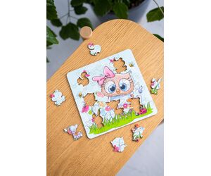 Деревянный пазл Совушка - WOOD MAGIC - Игрушки и хобби купить оптом от производителя на UDM.MARKET