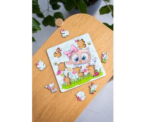 Деревянный пазл Совушка - WOOD MAGIC - Игрушки и хобби купить оптом от производителя на UDM.MARKET