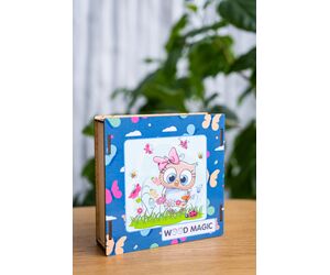 Деревянный пазл Совушка - WOOD MAGIC - Игрушки и хобби купить оптом от производителя на UDM.MARKET