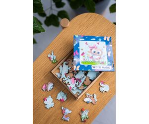 Деревянный пазл Совушка - WOOD MAGIC - Игрушки и хобби купить оптом от производителя на UDM.MARKET