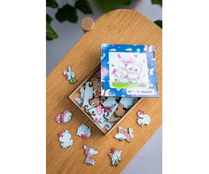 Деревянный пазл Совушка - WOOD MAGIC - Игрушки и хобби купить оптом от производителя на UDM.MARKET