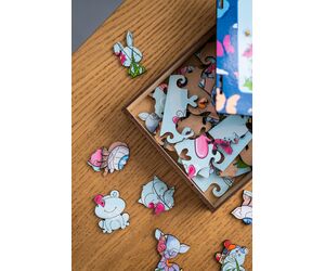 Деревянный пазл Совушка - WOOD MAGIC - Игрушки и хобби купить оптом от производителя на UDM.MARKET