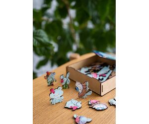 Деревянный пазл Совушка - WOOD MAGIC - Игрушки и хобби купить оптом от производителя на UDM.MARKET