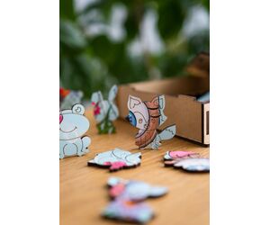 Деревянный пазл Совушка - WOOD MAGIC - Игрушки и хобби купить оптом от производителя на UDM.MARKET