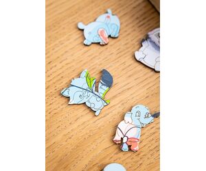 Деревянный пазл для детей от 3 лет "Малыш Панда" - WOOD MAGIC - Игрушки и хобби купить оптом от производителя на UDM.MARKET