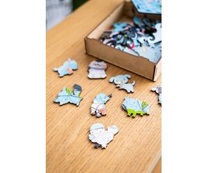 Деревянный пазл для детей от 3 лет "Малыш Панда" - WOOD MAGIC - Игрушки и хобби купить оптом от производителя на UDM.MARKET