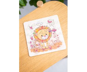 Деревянный пазл Львёнок - WOOD MAGIC - Игрушки и хобби купить оптом от производителя на UDM.MARKET