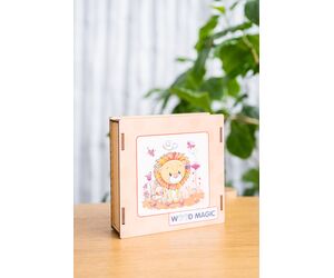 Деревянный пазл Львёнок - WOOD MAGIC - Игрушки и хобби купить оптом от производителя на UDM.MARKET