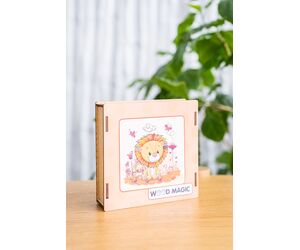 Деревянный пазл Львёнок - WOOD MAGIC - Игрушки и хобби купить оптом от производителя на UDM.MARKET