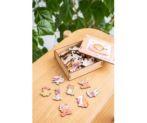Деревянный пазл Львёнок - WOOD MAGIC - Игрушки и хобби купить оптом от производителя на UDM.MARKET