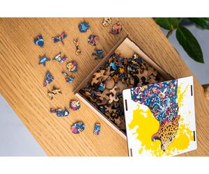 Деревянный пазл Гепард - WOOD MAGIC - Игрушки и хобби купить оптом от производителя на UDM.MARKET