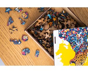 Деревянный пазл Гепард - WOOD MAGIC - Игрушки и хобби купить оптом от производителя на UDM.MARKET