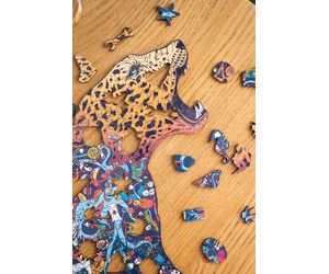 Деревянный пазл Гепард - WOOD MAGIC - Игрушки и хобби купить оптом от производителя на UDM.MARKET