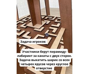 Ящик "Кажется нащупал" "Угадай кто" Треш коробка с 4 отверстиями , 39х29х29 см - ИНДИВИДУАЛЬНЫЙ ПРЕДПРИНИМАТЕЛЬ СТОЛБОВ СЕРГЕЙ АНАТОЛЬЕВИЧ - Игрушки и хобби купить оптом от производителя на UDM.MARKET