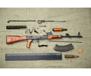 Модель автомата в масштабе 1:3 (AKM) - IP Komkova A. F. Workshop of miniatures/ИП Комкова А.Ф. Мастерская миниатюр - Подарки, Спорт и Игрушки купить оптом от производителя на UDM.MARKET