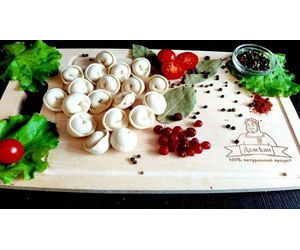 Dumplings "Boyarskie" weight 0.8 kg - ИП Поздеева Наталья Викторовна - Semi-finished products buy wholesale from manufacturer and supplier on UDM.MARKET
