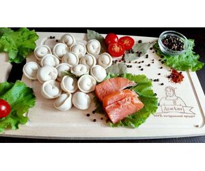 Dumplings  "Elite" with fish 0.8 kg - ИП Поздеева Наталья Викторовна - Semi-finished products buy wholesale from manufacturer and supplier on UDM.MARKET