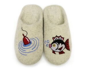 Home slippers "Float" - "Glazovskie valenki" - Shoes buy wholesale from manufacturer and supplier on UDM.MARKET