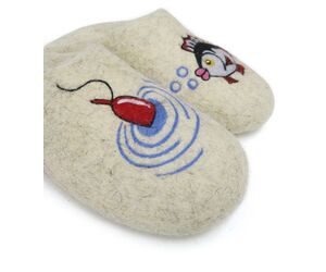 Home slippers "Float" - "Glazovskie valenki" - Shoes buy wholesale from manufacturer and supplier on UDM.MARKET
