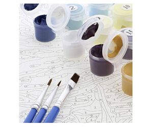 Картина по номерам "Взгляд хищника. Леопард" 40х50см - ООО «Мега-Групп» - Игрушки и хобби купить оптом от производителя на UDM.MARKET