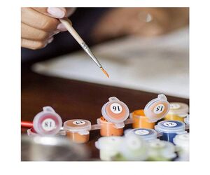 Картина по номерам "Лес у озера" 40х50см - ООО «Мега-Групп» - Игрушки и хобби купить оптом от производителя на UDM.MARKET