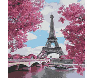 Painting by numbers "Paris" 40x50cm - ООО «Мега-Групп» - Toys & Hobbies  buy wholesale from manufacturer and supplier on UDM.MARKET