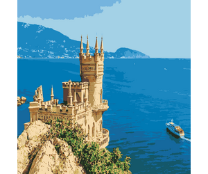 Painting by numbers "Swallow's Nest" 40x50cm - ООО «Мега-Групп» - Toys & Hobbies  buy wholesale from manufacturer and supplier on UDM.MARKET