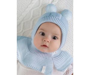 Children's hat "Kapor Chocolate-M" cotton lining. Size 38-40. Blue color - К10 - Hats & Caps buy wholesale from manufacturer and supplier on UDM.MARKET