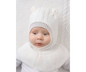 Children's hat "Helmet Penguinenok-D" cotton lining size 42-44, color. white - К10 - Hats & Caps buy wholesale from manufacturer and supplier on UDM.MARKET