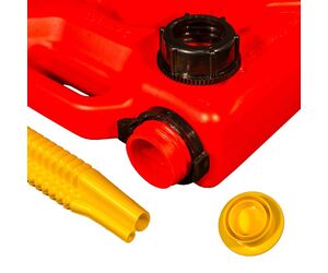 Комбинированная плоская канистра "Экстрим" 10 литров "3 в 1" красная - ООО  «ПП «АВЕС» - Аксессуары для охотничьего оружия купить оптом от производителя на UDM.MARKET