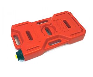 Канистра плоская "Экстрим" плюс 10 литров оранжевая (реальный объем 8,6 л) - ООО  «ПП «АВЕС» - Аксессуары для охотничьего оружия купить оптом от производителя на UDM.MARKET