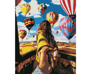 Живопись Картина по номерам HOBRUK "Воздушные шары" 40*50см - ООО «ВИПХОББИ» - Игрушки и хобби купить оптом от производителя на UDM.MARKET