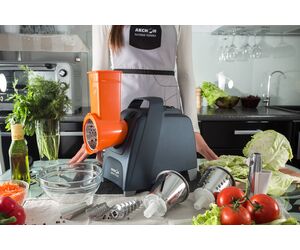 Electric meat-mincer М61.02 Axion dark blue - AXION CONCERN LLC / ООО Концерн «Аксион» - Meat mincer buy wholesale from manufacturer and supplier on UDM.MARKET