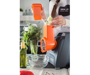 Electric meat-mincer М61.02 Axion dark blue - AXION CONCERN LLC / ООО Концерн «Аксион» - Meat mincer buy wholesale from manufacturer and supplier on UDM.MARKET