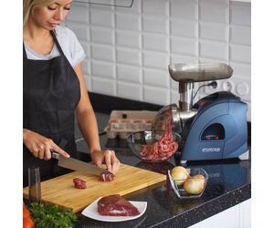 Electric meat-mincer М41.00 Axion blue - AXION CONCERN LLC / ООО Концерн «Аксион» - Meat mincer buy wholesale from manufacturer and supplier on UDM.MARKET