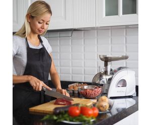 Electric meat-mincer М41.00 Axion metallic - AXION CONCERN LLC / ООО Концерн «Аксион» - Meat mincer buy wholesale from manufacturer and supplier on UDM.MARKET