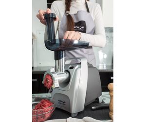 Electric meat-mincer М61.04 Axion black and silver - AXION CONCERN LLC / ООО Концерн «Аксион» - Meat mincer buy wholesale from manufacturer and supplier on UDM.MARKET