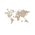 Деревянная карта мира 1600x950 настенная с гравировкой, для интерьера квартиры и дома - World maps made of wood/Деревянные карты мира - Дом, Мебель, Освещение и Строительство купить оптом от производителя на UDM.MARKET