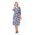 Сактон платье женское больших размеров ижевск 4864П листья джинс