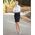 Women's black pencil skirt decorated with buttons to match the skirt K10 - К10 - Apparel, Textiles, Fashion Accessories & Jewelry buy wholesale from manufacturer and supplier on UDM.MARKET